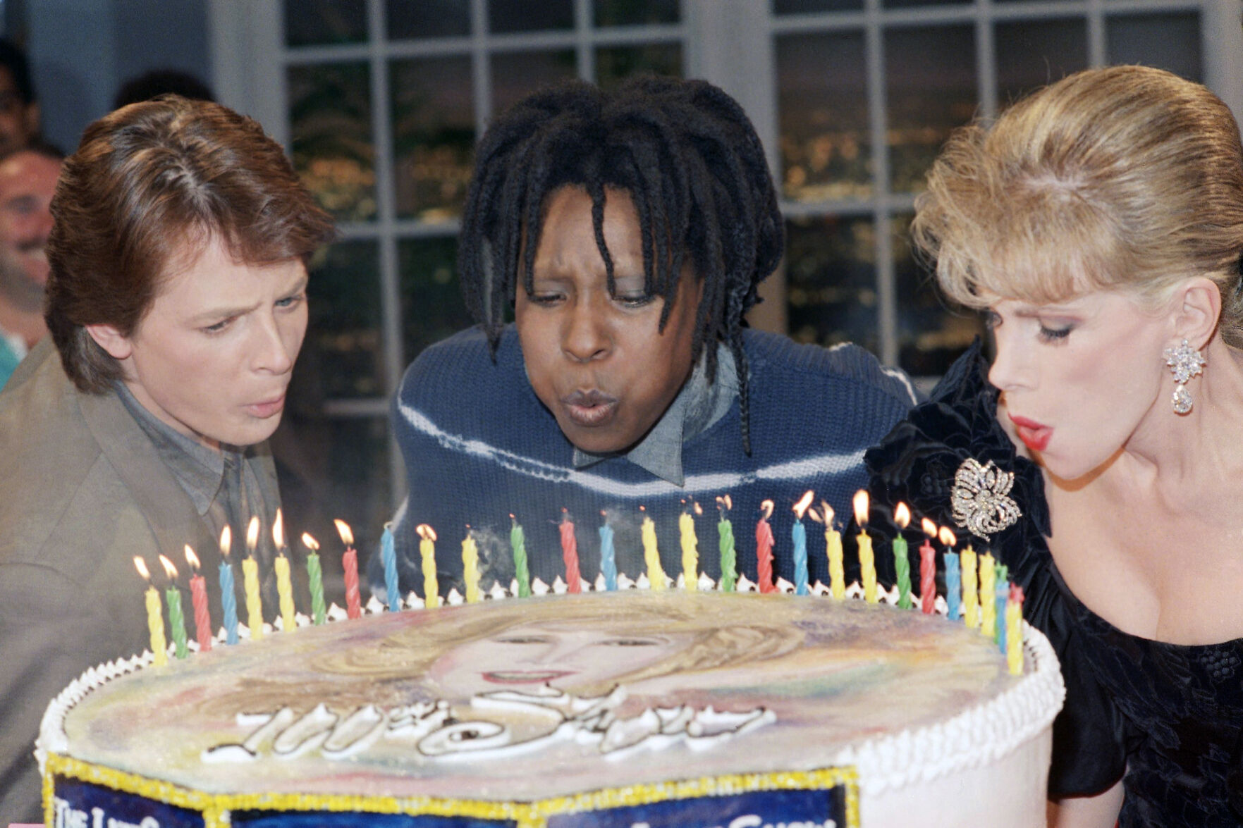 1987: Michael J. Fox, Whoopi Goldberg, Joan Rivers